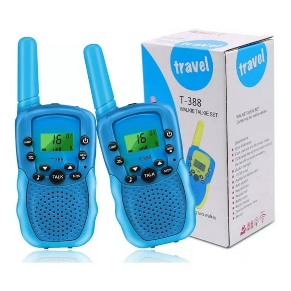 Radios Walkie Talkies para Niño BLOSOOM 2 Piezas azul