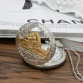 thumbnail image 5 of Yesbay Vintage Steam Train Antique Chain Quartz Locomotive Pendant Pocket Watch Gift,Pocket Watch, 5 of 7