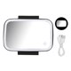 thumbnail image 2 of LED Sun Visor Mirror Visor Vanity MEspejo de parasol con LED, pantalla táctil de espejo de parasol de peso ligero más brillante Plug and Play para Navidad para coche LHCER NO, 2 of 5