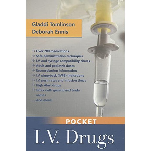 Pre-Owned Pocket I.V. Drugs, 9780803626843, 0803626843, Paperback, First Edition edition