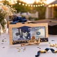 thumbnail image 4 of Class of Graduation Money Holder, Wooden Graduation Card Cash Envelope Box Desktop Ornament with Bracket for High School College Grad Memory Gifts Party.(3Pcs), 4 of 7