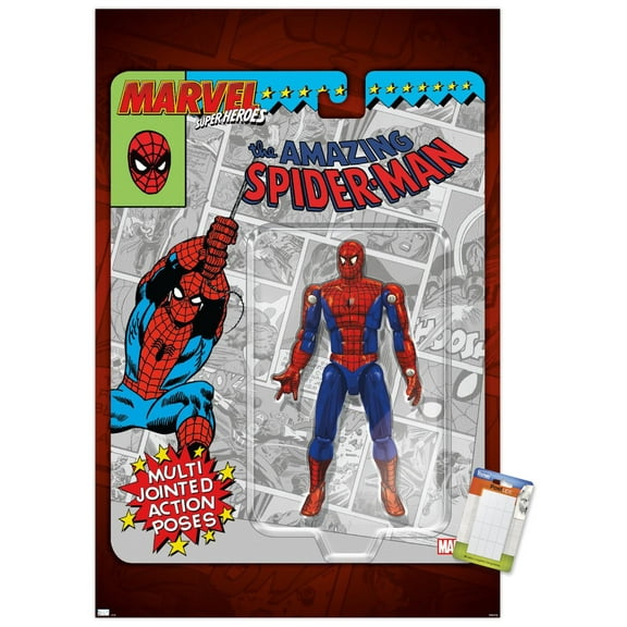 Marvel Toy Vault - Spider-Man Wall Poster, 14.725" x 22.375"