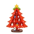 thumbnail image 2 of Wosthever de decoración de árbol de Navidad adorno de muñeca escritorio centro de decoración Metal artesanía granja decorativa Kits de decoración para fiestas Rojo METRO, 2 of 6