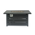 thumbnail image 2 of Mondawe Rectangular Iron Fire Pit - 30,000 BTU, 2 of 9