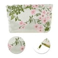 thumbnail image 4 of Unique Bargains 1 Pc Portable Cherry Blossom Makeup Bag Polyester Green Medium, 4 of 5