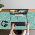 thumbnail image 4 of Long Mouse Pads for Desk,Cartoon Unicorn Donut Heart Pattern Desk Mats on Top Of Desks, Desk Mouse Pad Extra Large with 3mm Non-Slip Base and Stitched Edge for Gaming,Office,Work,Home 47.3"x23.6", 4 of 6