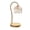 Pink, variant on Home Décor Collection Brown 13" Candle Warmer Lamp