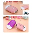 thumbnail image 2 of Mini ventilador USB de bolsillo batería de litio incorporada ventilador de aire acondicionado de viaje recargable humidificador purificador de aire F015, rosa claro, 2 of 4