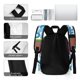 thumbnail image 5 of Bosque Mágico Súper Feliz-theme Backpack, Campus style schoolbag Bookbag with Adjustable Shoulder Straps And Large Zip Compartment, Unisex Travel Bags.42x30x15cm, 5 of 6