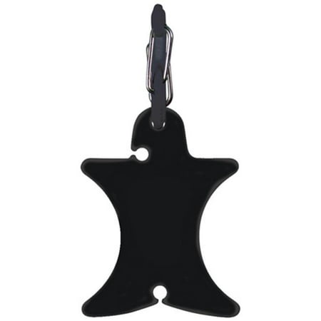 

Nite Ize Curvyman 2.9 in. L Black Plastic Cord Holder