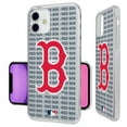 thumbnail image 3 of Boston Red Sox Text Backdrop Clear iPhone Case, 3 of 7