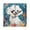 Black, variant on Square Clock Gold Clock 7.78 *7.78 Inch Decorative Clock Creative Clock Dual-Purpose Clock Wall Clock Clock Decorate Your Space Cute White Dog