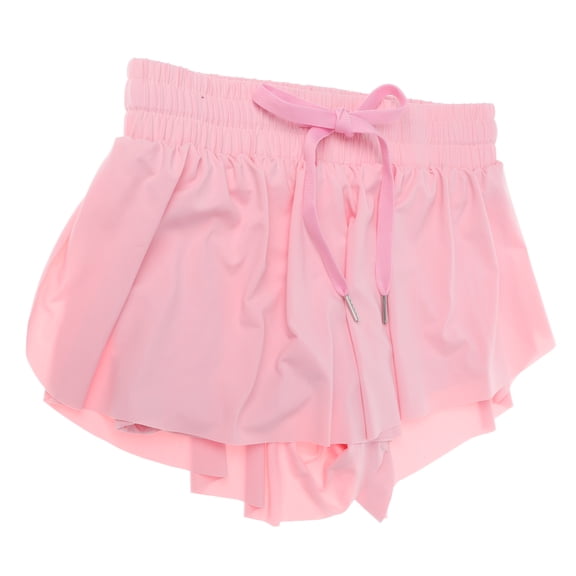 Little Girls Athletic Golf Skort Lightweight Skirt for Running Tennis Workout (Height: 130cm)