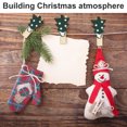 thumbnail image 4 of Yuarrent 10 Uds. De Clips de para Navidad, adornos navideños DIY, decoración de fiesta de año nuevo, Clip de pared de fotos, decoraciones para Kits de decoración para fiestas árbol de Navidad Yuarrent HA001767-01, 4 of 6