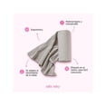 thumbnail image 4 of Fular Elástico Ergonómico para Bebé Recién Nacido Color Gris Ajustable, 4 of 5