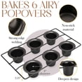 thumbnail image 4 of Sartén Popover Bellemain, extra profunda, antiadherente, fácil de limpiar, 4 of 6
