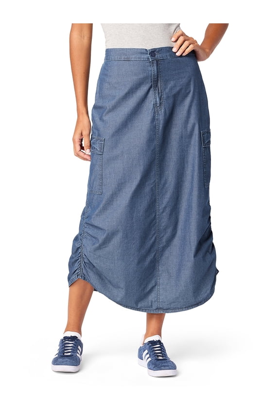 Pre-Owned Levi Strauss Signature Women's Parachute Cargo Skirt, Sizes XS-XL