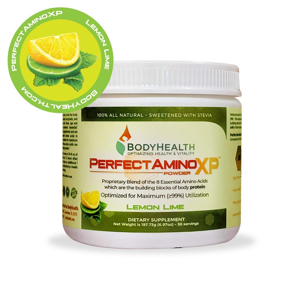 BodyHealth PerfectAmino XP Lemon Lime (30 Servings) Best Pre/Post