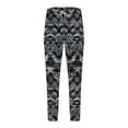 thumbnail image 4 of Styesk Men's Pants Men's Sports Pants Tapered Running Exercise Pants Drawstring Running Pants Printed Pants, 4 of 4
