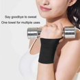 thumbnail image 5 of Wrist and Thumb Support Brace Adjustable Wrist Compression Wrap Elastic Breathable Fitness Wrist Brace for Gym Workout grey, 5 of 5