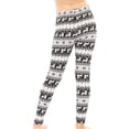 thumbnail image 3 of Stretch Is Comfort Girl's Oh so Soft Print Leggings | Child  Size 4 - 14, 3 of 6