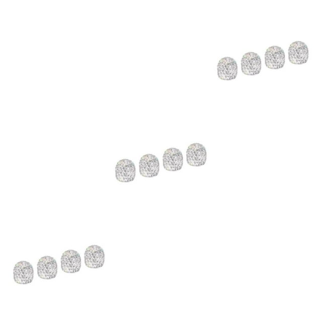 Maytalsory 4Pcs/Lot Rhinestone Car Tire Valve Caps Caps Shining Diamond Dustproof White Style A 3Set