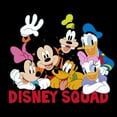 thumbnail image 2 of Boy's Mickey & Friends Disney Squad Group Shot  Graphic Tee Black Large, 2 of 5