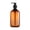 Brown, variant on Fareti 300ml Plastic Hand Soap Dispenser Bottle, Refillable Shower Gel Pump for Bathroom Kitchen, Multi Purpose Lotion Shampoo Container, Leakproof, 16.5 cm