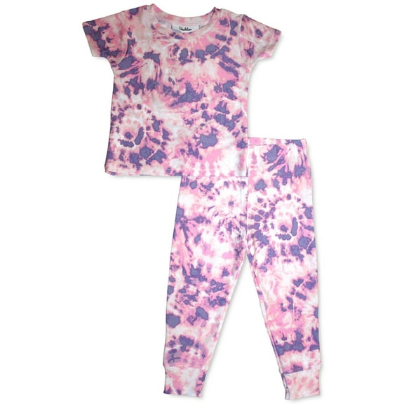 Roudelain Womens Matching Mommy & Me Baby Tie-Dyed Pajama Set