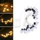 thumbnail image 5 of Luces decorativas de Halloween, luces decorativas de acrílicas para ventana de jardín, decoración de fiesta de Halloween, suministros de Carnaval 3m 20 Luz Salvador Cadena de luces de Halloween, 5 of 8