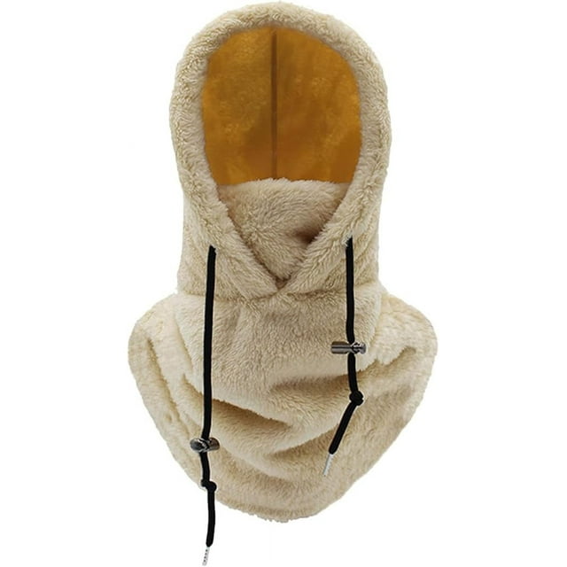 Pasamontañas térmico para mujer 2024, para el cuello y la cara, forro polar, capucha de invierno, para esquí, motocicleta, ciclismo, informal, resistente al viento, para la nieve, calentador de cabeza