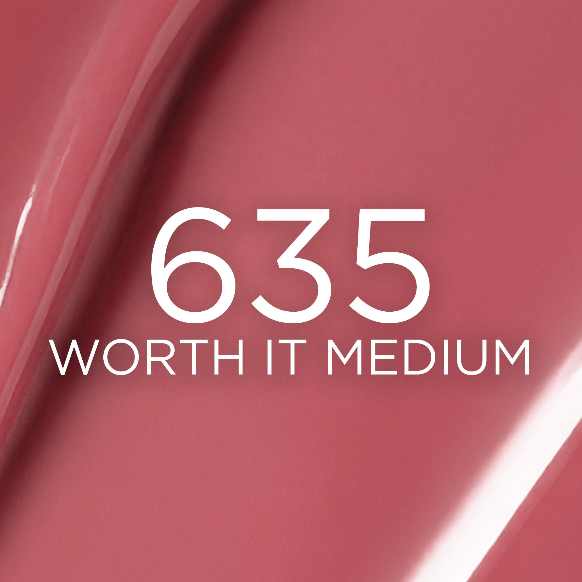 L'Oreal Paris Paradise Hyaluron Tint Lip Stain Serum, 635 Worth It Medium, 0.16 fl oz