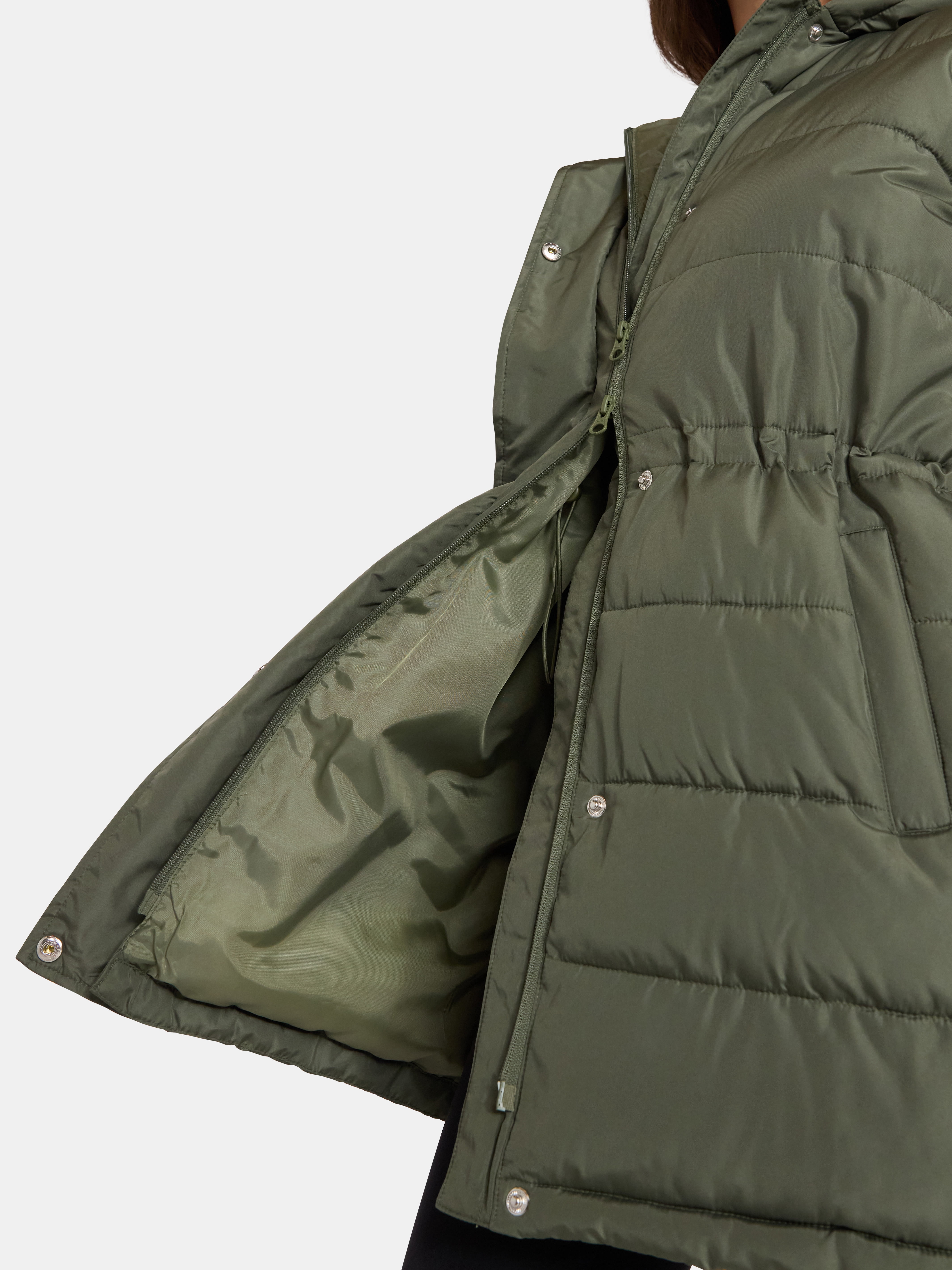 Ozark Trail Women's and Women's Plus Hooded Tunic Vest, Size XS-3X