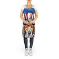 thumbnail image 5 of English Foxhound Patriotic American Apron 27 in x 30 in, 5 of 5