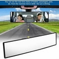 thumbnail image 3 of Espejo retrovisor interior, gran angular, panorámico universal, antideslumbrante, para coches, camiones y SUV., 3 of 4
