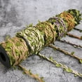 thumbnail image 4 of Mdesiwst Artificial Vine Rope Eco-friendly Wear Resistant Fabric Hemp Rope with Artificial Vine Green Leaves for Home, 4 of 8