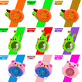 thumbnail image 2 of Venta al por mayor, 10 unids/lote, relojes de animales de dibujos animados en 3D para niños, relojes de cuarzo de goma para niños, regalo para niñas y niños, reloj bofetada para niños Gao Jinjia LED, 2 of 2