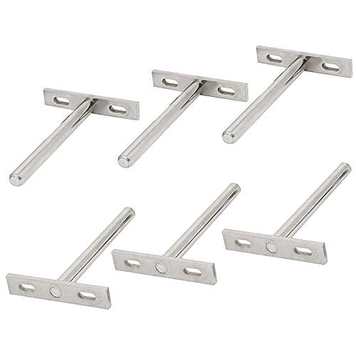 Bestgle 6pcs 3 Inch Invisible Floating Shelf Brackets Stainless Steel Shelves Supports Wall Holder Concealed Bracket Mount Kit For Diy Home Com - Diy Wall Shelf Brackets Bestgle 6pcs 3 Inch Invisible Floating Shelf Brackets Stainless Steel Shelves Supports Wall Holder Concealed Bracket Mount Kit For Diy Home Com - Diy Wall Shelf Brackets