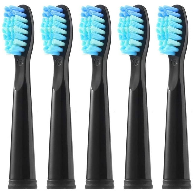 5 Pack Medium Soft Nylon Brush Toothbrush Replacement Heads Compatible With Fw-507/508/551/515