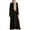 Black, variant on Fesfesfes Women Dress Loose Robe Casual Dress Foundation Solid Color Large Dress Round Neck Long Sleeve Dress or