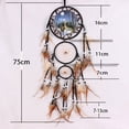 thumbnail image 2 of Dream Catcher Indian Style Oil Painting Eagle Hand-Woven Car Pendant Wall Hanging Home Decorations, 2 of 6