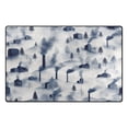 thumbnail image 2 of Factory Pattern Soft Polyester Area Rug 31''x20'', Non Slip, Memory Foam, Water Absorbent, 2 of 7