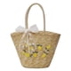 thumbnail image 1 of Bolso de Paja Btafrte Verano con Bordado Limón Compras Femenino Cierre, 1 of 9
