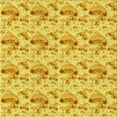 thumbnail image 1 of Ahgly Company Tapis d'Intérieur Lavables à la Machine, Carrés Transitionnels, Jaune Banane, 7' Carré, 1 of 7
