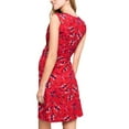 thumbnail image 7 of Women's Maternity Dress Sleeveless Ruched Pregnancy Clothes Summer Red M, 7 of 7