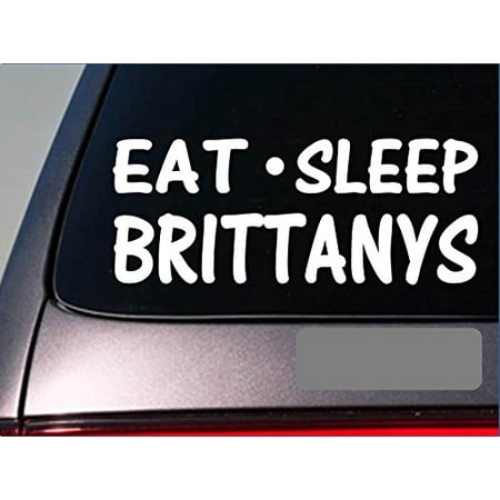 Eat Sleep Brittanys Sticker *G808* 8