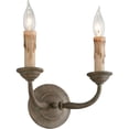 thumbnail image 1 of Troy Lighting-B6112-Cyrano - Two Light Wall Sconce  Earthen Bronze Finish, 1 of 2