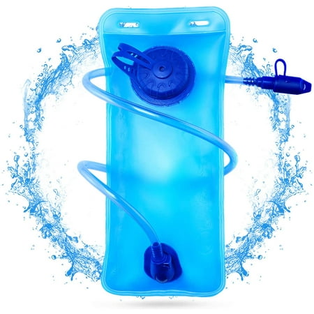 Hydration Bladder 2 Liter Water Bladder, Upgraded Leak Proof Water