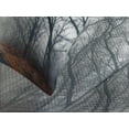 thumbnail image 4 of Ambesonne Nature Quilted Bedspread Set 3 Pcs, Autumn Sky and Leaves, Queen Size, Grey Red, 4 of 5