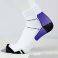thumbnail image 3 of 7 pair Compression Socks Plantar Fasciitis for Women Men - Best for Athletic,Support,Flight Travel,Nurses,Hiking, 3 of 7